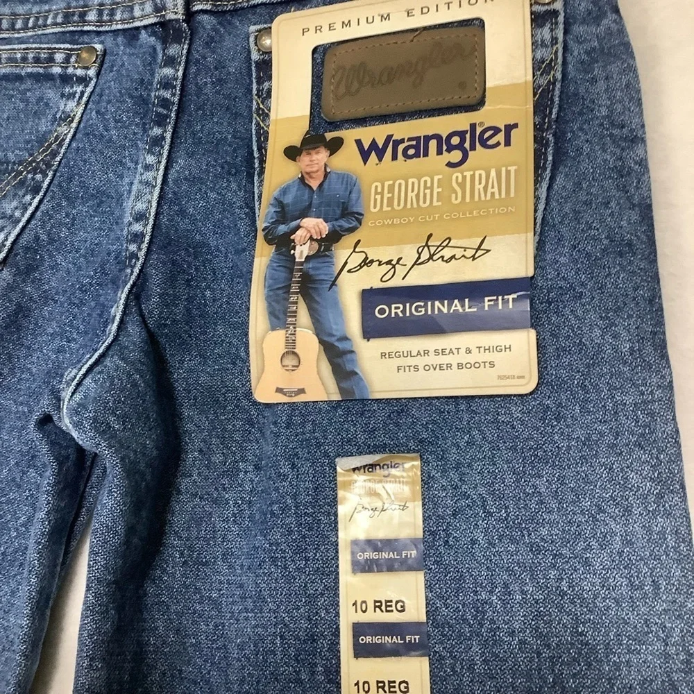 NWT Wrangler Boys Original Fit Sz 10 - Picture 8 of 10